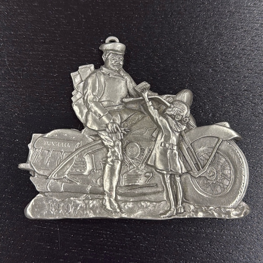 Harley-Davidson Vintage 1997 Pewter Made in the USA Ornament Pendant